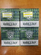 4 Bars: Dr. Squatch Bar Soap Harry Potter *SLYTHERIN* Zero Grit (2881)