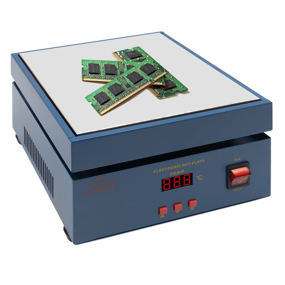 Microcomouter 800W 946 Microcomputer Electric Hot Plate Preheat Soldering Preheat LCD ...