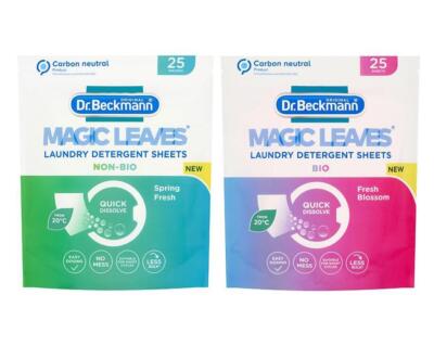 Dr Beckmann Magic Leaves Laundry Detergent Sheets - 25 pack