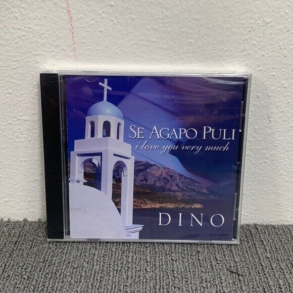 Dino Kartsonakis- Se Agapo Puli, I Love You Very Much (CD, 2002) New Sealed