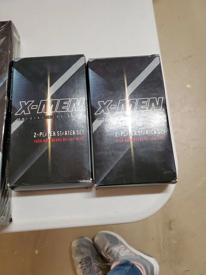 Juego de cartas coleccionables X-Men tw Starter Set cantidad 3 juegos (1 con cómic) 2000 Foto 2 de 4