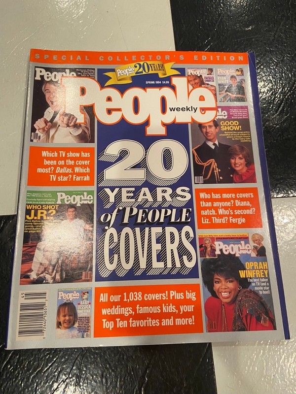 People Weekly Magazine 20 Years Of People Covers Spring 1994 GREAT CONDITION !!