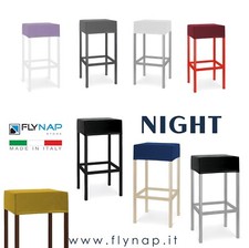 SGABELLO CASA BAR SALA SLOT BISTROT SNACK RISTORANTE NIGHT COLORI VARI