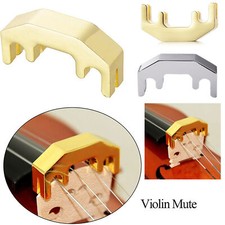 Silencer Violin Mute Muffler Practice Violin Silencer for 1/2 3/4 4/4 Violin H2U