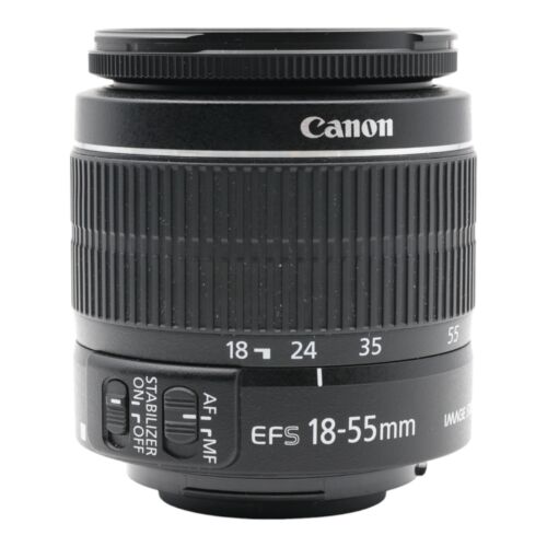 Objektiv Zoom Canon Lens EF-S EFS 18-55mm 18-55 mm digital 3.5-5.6 IS II  - Bild 1 von 4