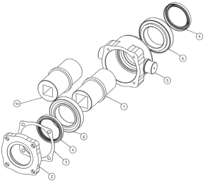 Sparefixd Staffa Per Cestello Congelatore Frigidaire - Ricambio 2913400046 - 2