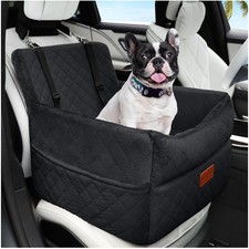 Hundeautositz für Kleine und Mittlere Hunde – Waschbar und Mit Aufbewahrung