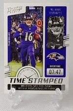 🏈2024 prestige TYLAN WALLACE (insert) football card #TS-TWE🏈 *Ravens*