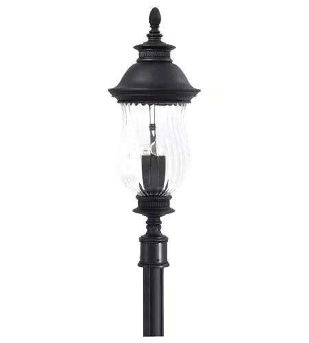 The Great Outdoors 8906-94 Newport 4-Light Post Mount in Bronze - Picture 1 of 1