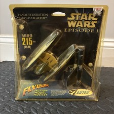 VTG 1999 Estes Star Wars Episode 1 Droid Fighter Flying Action Model Rocket DMG