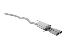 FOX Racing Sportanlage ab Kat 2x88x74mm eingerollt Frontantrieb für VW Bus T5 T6