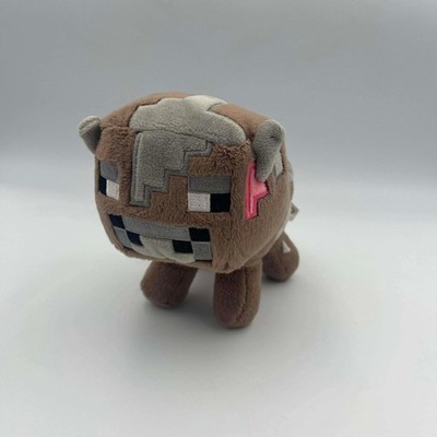 Mojang Jazzwares Minecraft Baby braune Kuh Plüschtier Puppe Figur 7 Zoll Sammlerstück