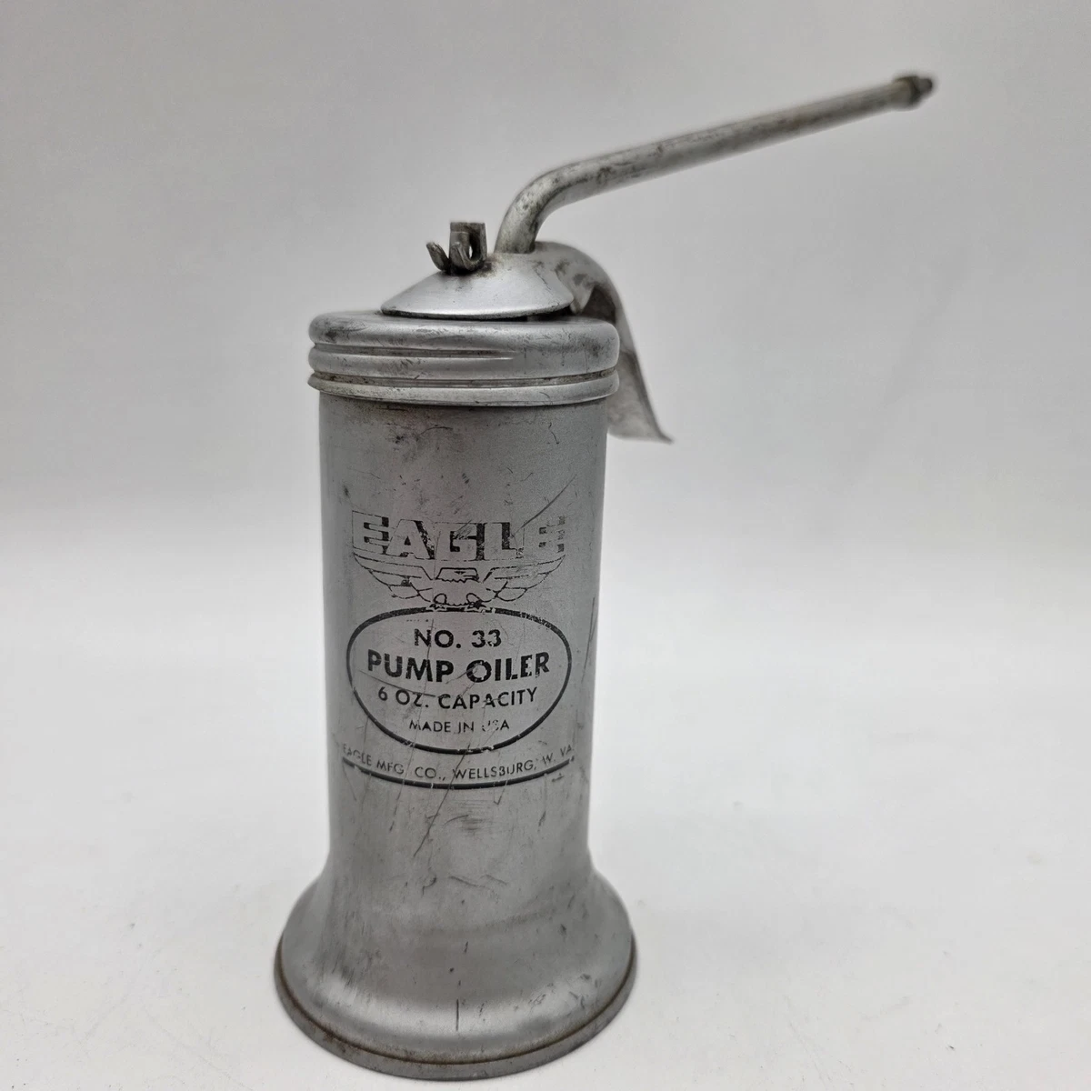 Eagle Pump Oiler In Collectible Gas & Oil Advertising Cans And