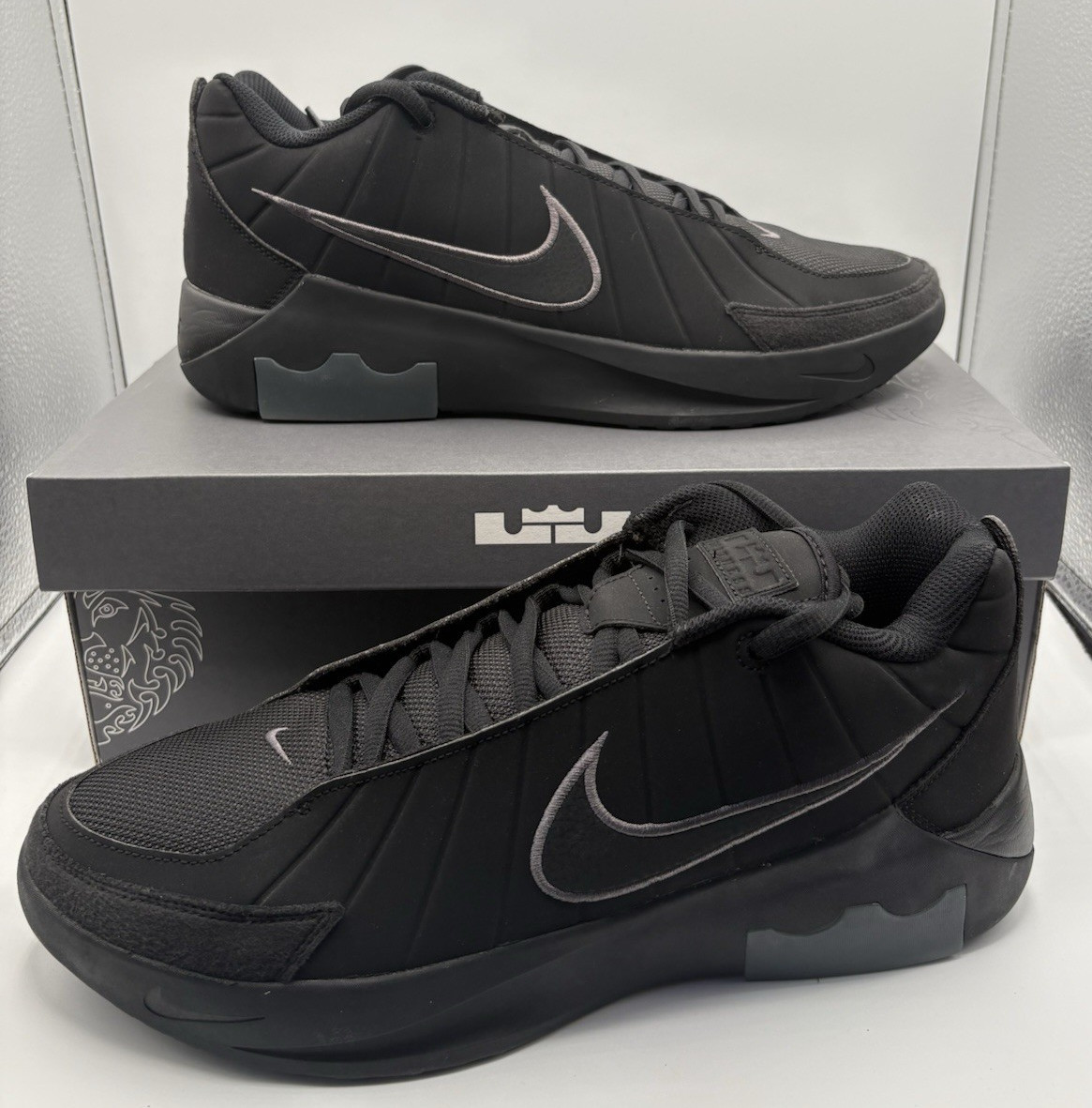 Nike LeBron Witness IX 9 Black Iron Grey Basketball Shoes II7520-001 Men Size 11