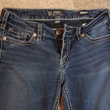 Silver Jeans Co. Suki Women  s Mid Rise Skinny Blue Medium Wash 5-Pocket