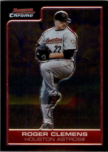 2006 Bowman Chrome #90 Roger Clemens - BB