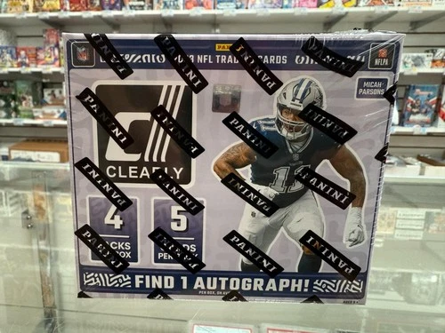 2023 Panini Clearly Donruss Football HOBBY BOX Look for DTs Factory Sealed F/S