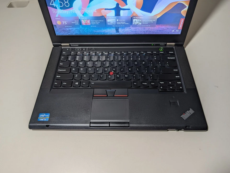 Lenovo ThinkPad T430s — i5-3210M • 16GB RAM • 512GB SSD • NVIDIA • HD+ • Win 10 - Image 3 of 4