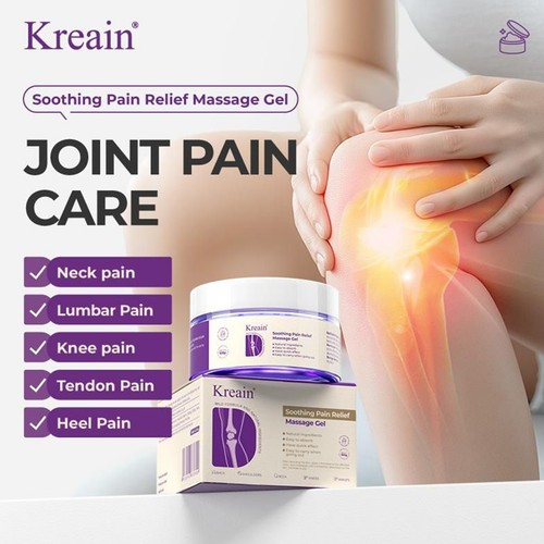 Kreain Joint Pain Gel Fast Acting Gel, Kresin Soothing Pain Massage Gel, 100g - Picture 9 of 12