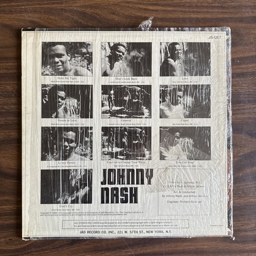 JOHNNY NASH - "HOLD ME TIGHT" - RECORD ALBUM LP - JAD RECORDS - STILL IN SHRINK! - Picture 4 of 14
