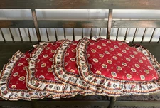 Set of 4 New Pierre Deux Avignonet Seat Cushions  French Provincial 20" x 18"