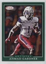 2022 SAGE Artistry Green Ahmad Gardner #1 5cb