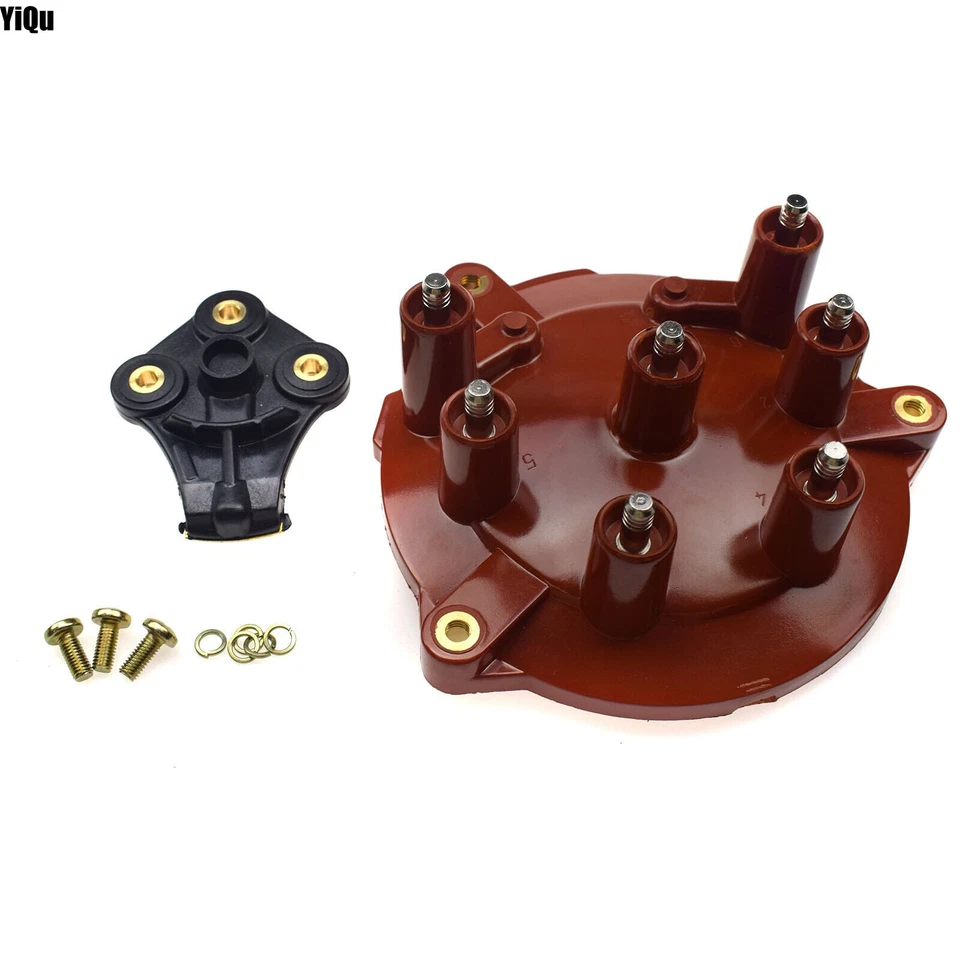 Tapa y rotor de distribuidor para Mercedes-Benz 190E 300E 300TE 300SE 300SEL 260E 300CE Foto 2 de 4