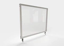 Ghent Desktop Acrylic Protection Screen, 29 X 1 X 24, Clear