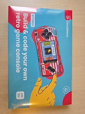 CircuitMess BYTEBOI Retro Game Console DIY MINT build&code
