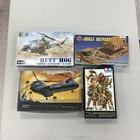 MODEL KIT LOT 4 assorted plastic model kits some NIB ng6271