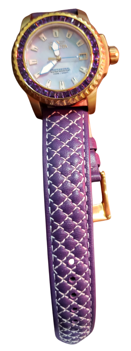 Invicta Angel Lady Model 20056 - Purple Ladies Women display picture 2