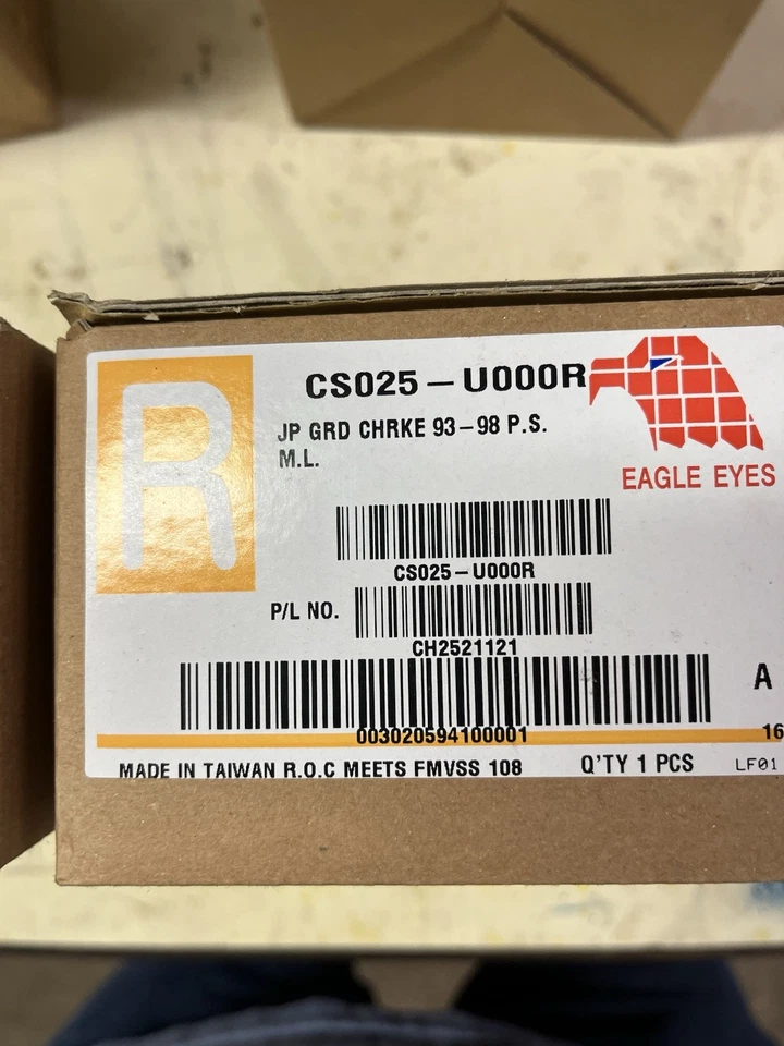 Luces de señalización laterales y luces de estacionamiento nuevas de Lote Antiguo para Jeep Grand Cherokee 1993 a 1998 Foto 3 de 4