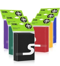 600Ct MTG Card Sleeves, 6 Colors Matte Card Sleeves Magic the Gathering, TCG Ca