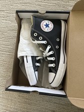 Converse Chuck Taylor All Star High Top Leather Shoes Unisex Women Size 7 Men 5