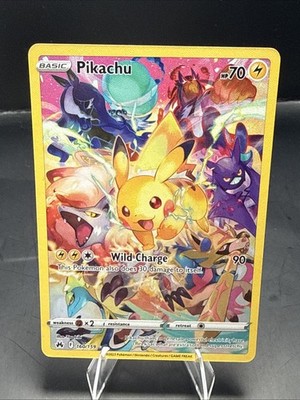 Pokémon TCG Pikachu 160/159 Crown Zenith Secret Rare Full Art Holo