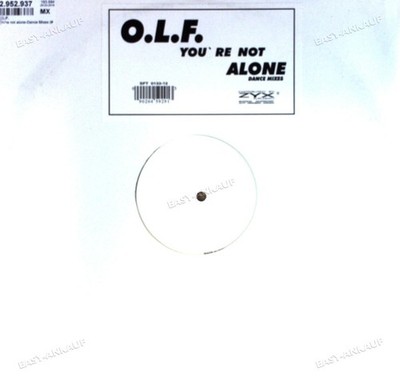 O.L.F. - You're Not Alone - Dance Mixes Maxi (VG+/VG+) '*