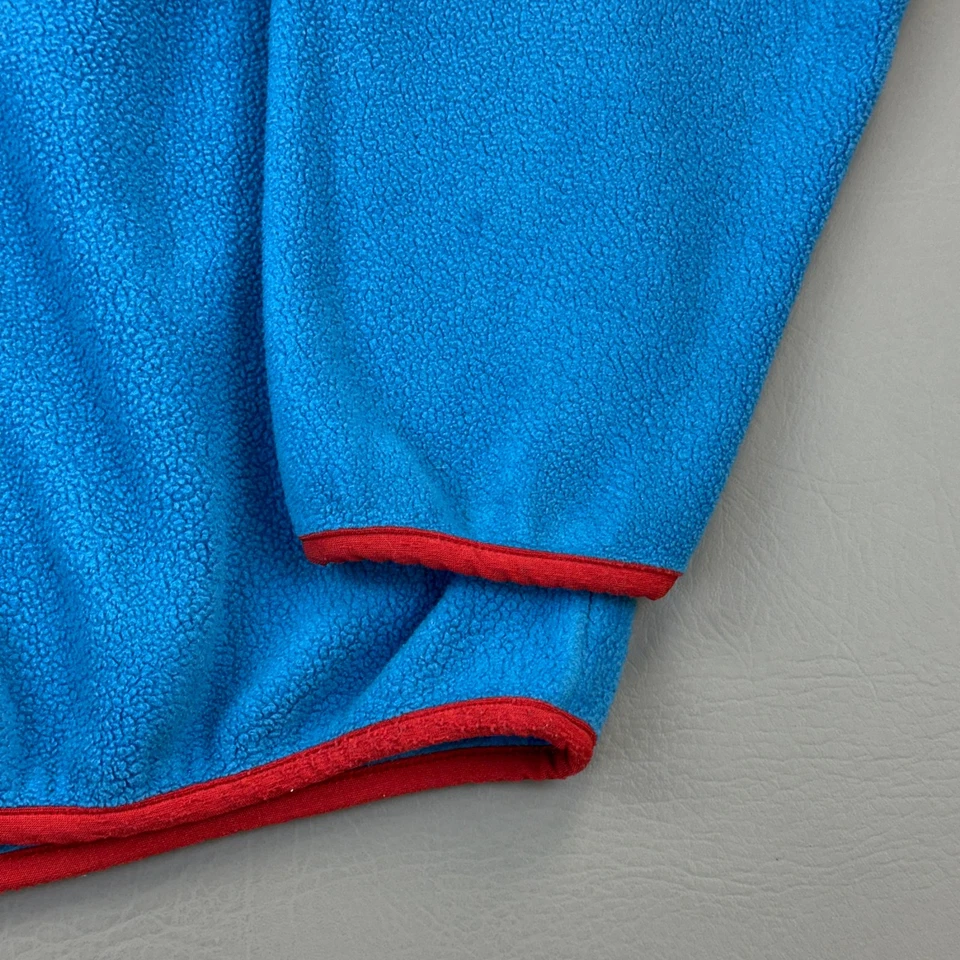 Vintage Patagonia Synchilla Snap T Mens Medium Blue Fleece Pullover Hiking Y2K - Image 4 of 4