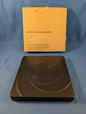 External Optical Drive DVD/RW Disc Model CB31005 USB Slim Drive Tested