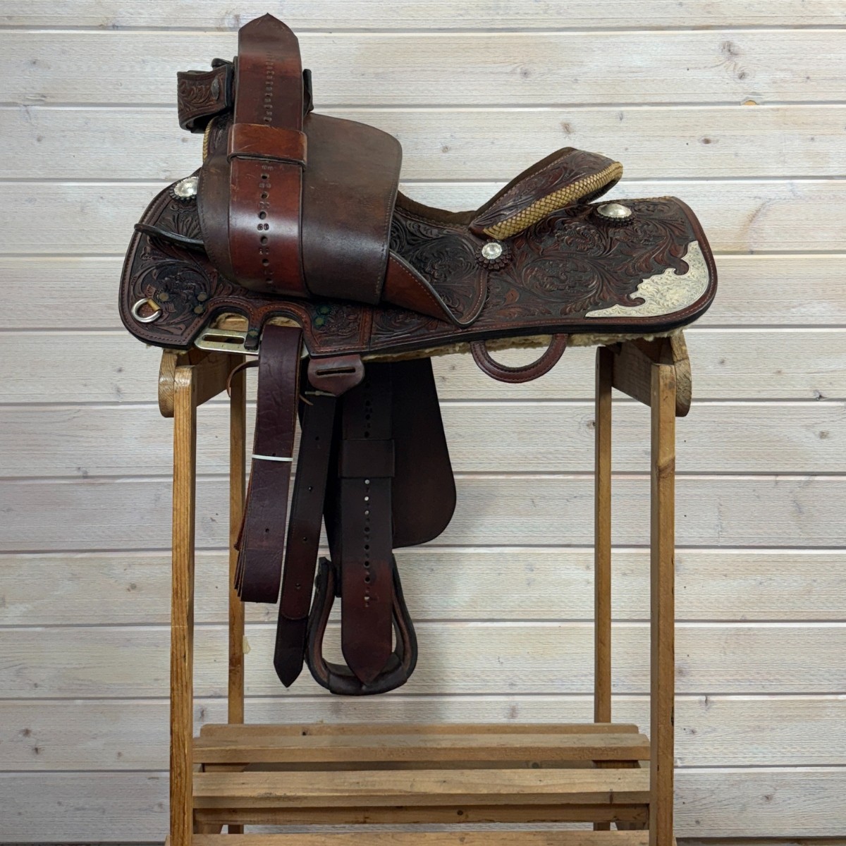 Used Billy Royal Western Equitation Saddle 15/W