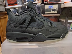 Black Jordan 4 Kaws | eBay