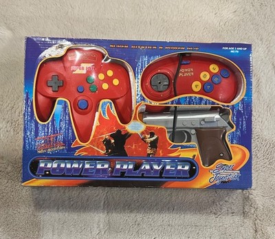 IOB Super Joy And Power Gun Set Power Player Super Joy III N64 Starwars Bootleg