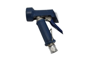 T&S Brass MV-2522-24 Stainless Steel Water Gun w/ Blue Rubber Cover & 1/2" NPT