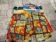 NEW Pokemon Boys athletic boxer briefs, 4 pack, size M-8