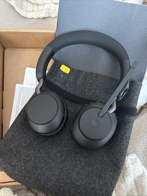 Jabra Evolve2 65 MS USB-A Bluetooth Stereo Headset Black Wireless 26599-999-989