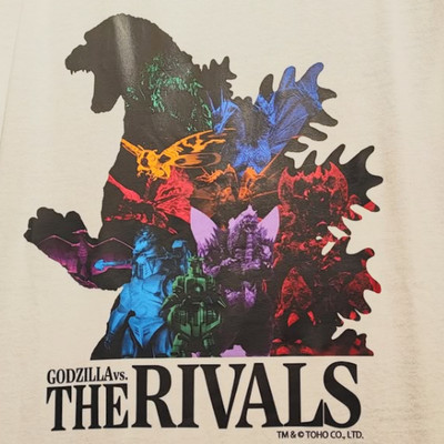 Godzilla T-Shirt vs. RIVALS (1989-1995) WH