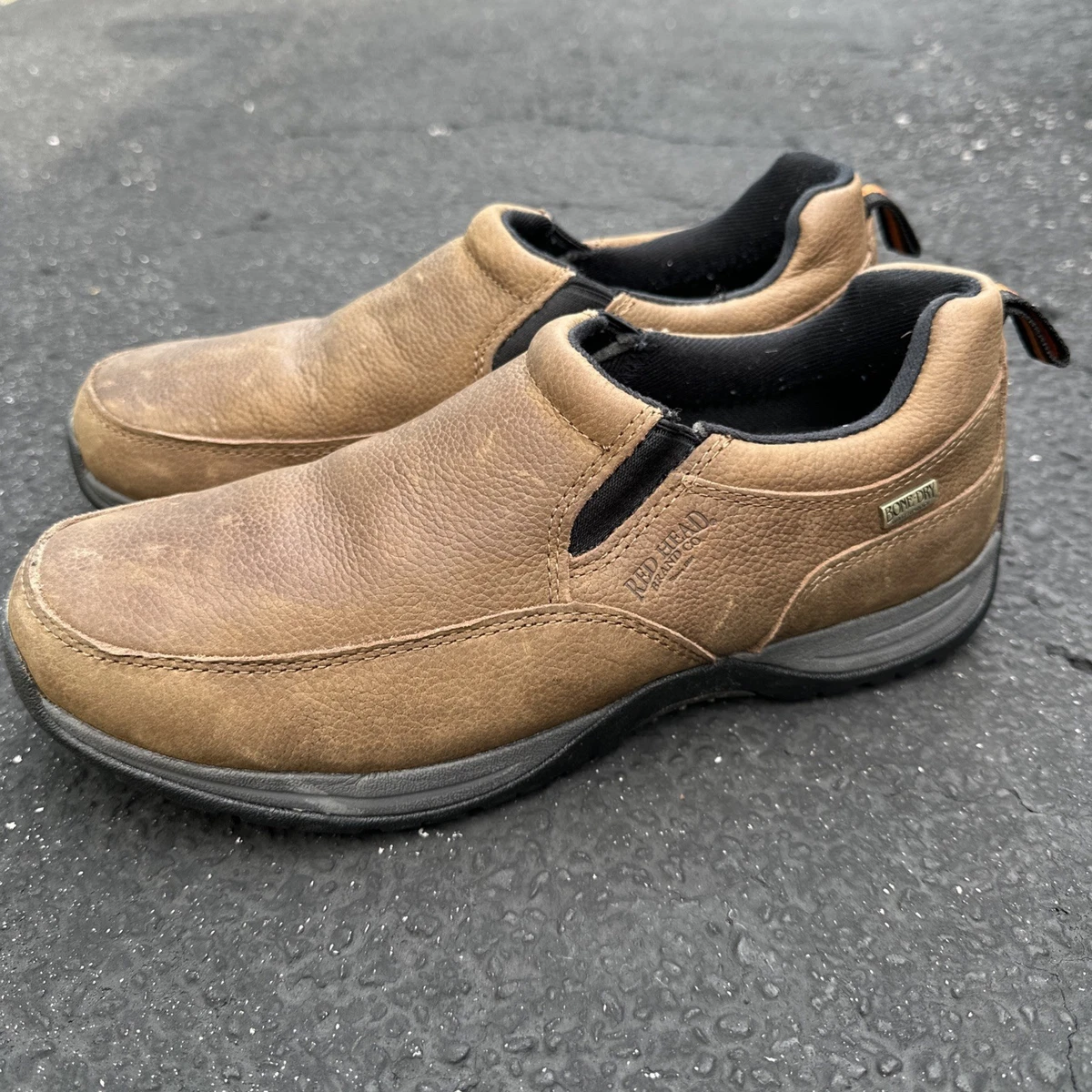 RedHead Men\'s Tan Suede Slip-On Loafers RedHead Casual Shoes for Men for sale | eBay main image 4