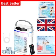 Portable Air Conditioner 4-in-1 Fan Cooler with Remote White