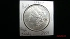 1890-P AU MORGAN SILVER DOLLAR #2458