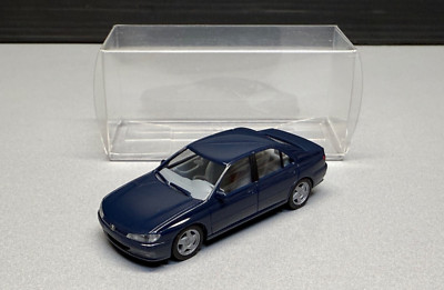 Peugeot 406 Limousine sedan 4-door Auto blau 4-Türer PKW blue car Herpa H0 1:87
