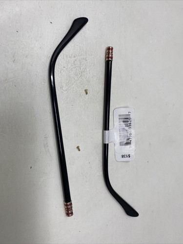 LAURA ASHLEY BROOKE BLACK 135mm TEMPLE ARM PARTS WITH SCREWS /Z36